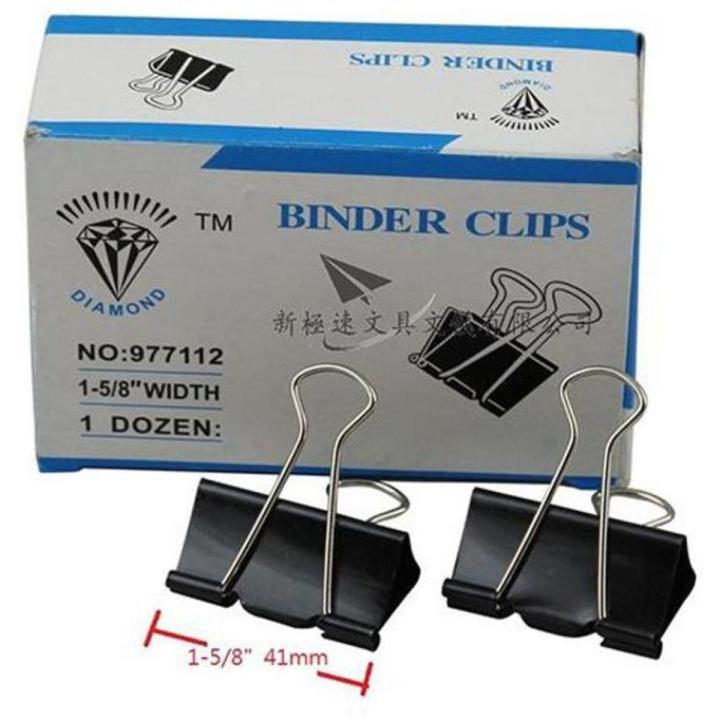Binder Clips SQ 200-1 Box.