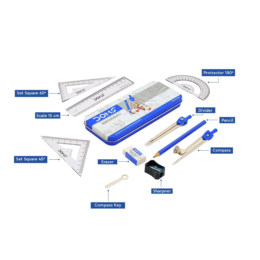 DOMS Geomiti Mathematical Drawing Instrument.4