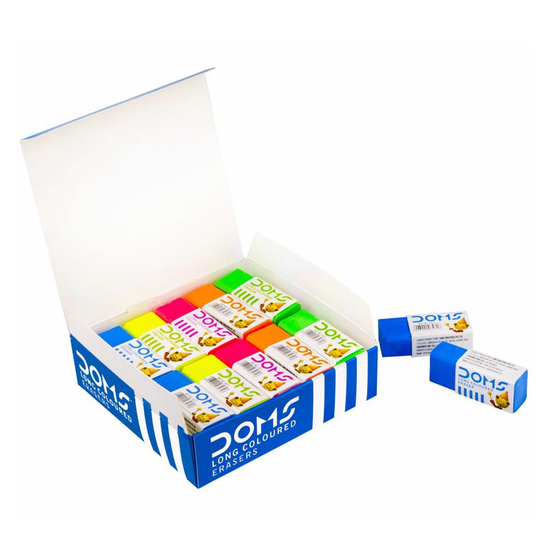 Doms Color Erasers- (Pak)20 Pcs.4