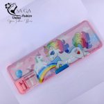 Unicorn Magnetic Pencil Box with dual sharpener-1Pcs.
