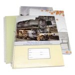 Floral Spiral Khata 160 Page-1Pcs.